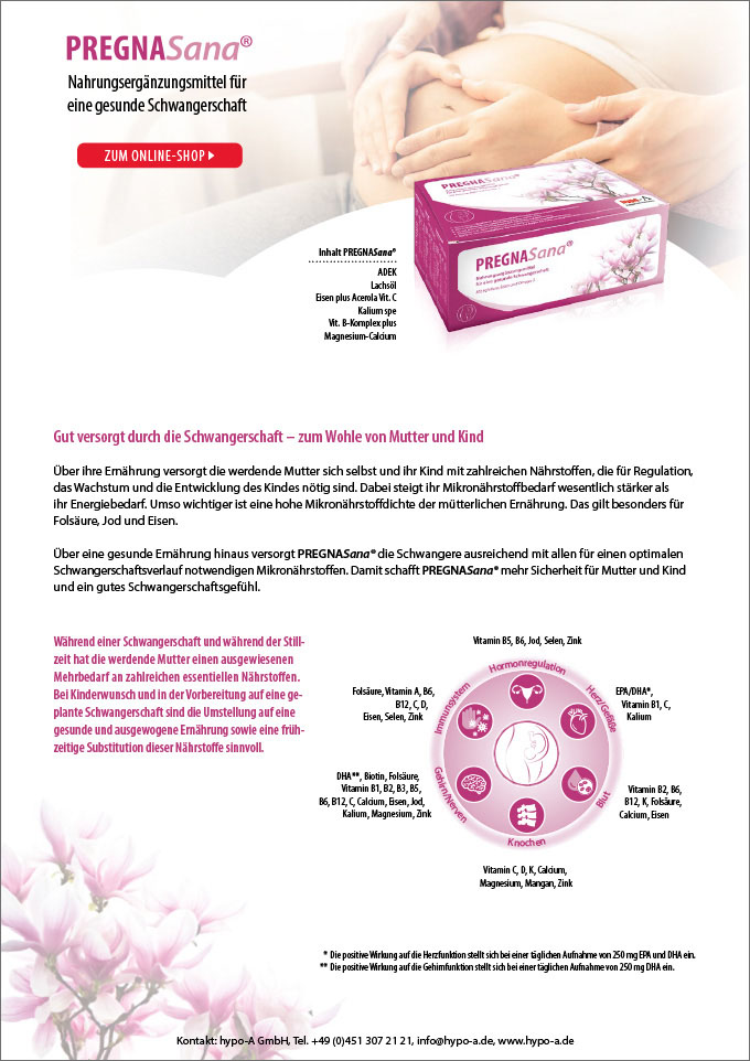 Pregna Sana® in der Schwangerschaft